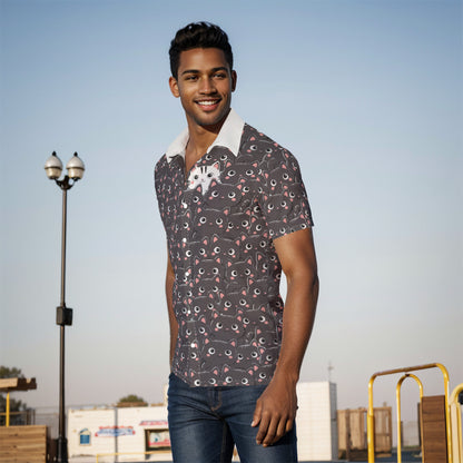 "Uniqkitty" button-up