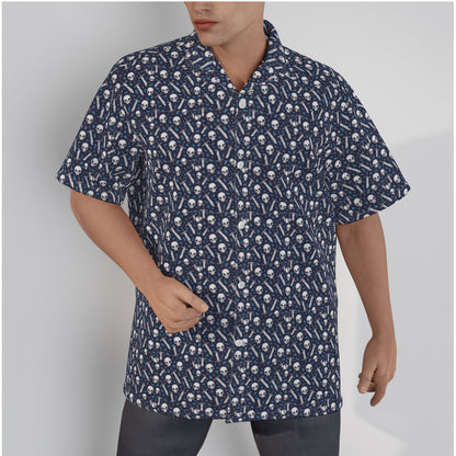 Skullz 'n Swordz Button-Up
