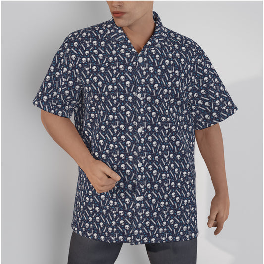 Skullz 'n Swordz Button-Up