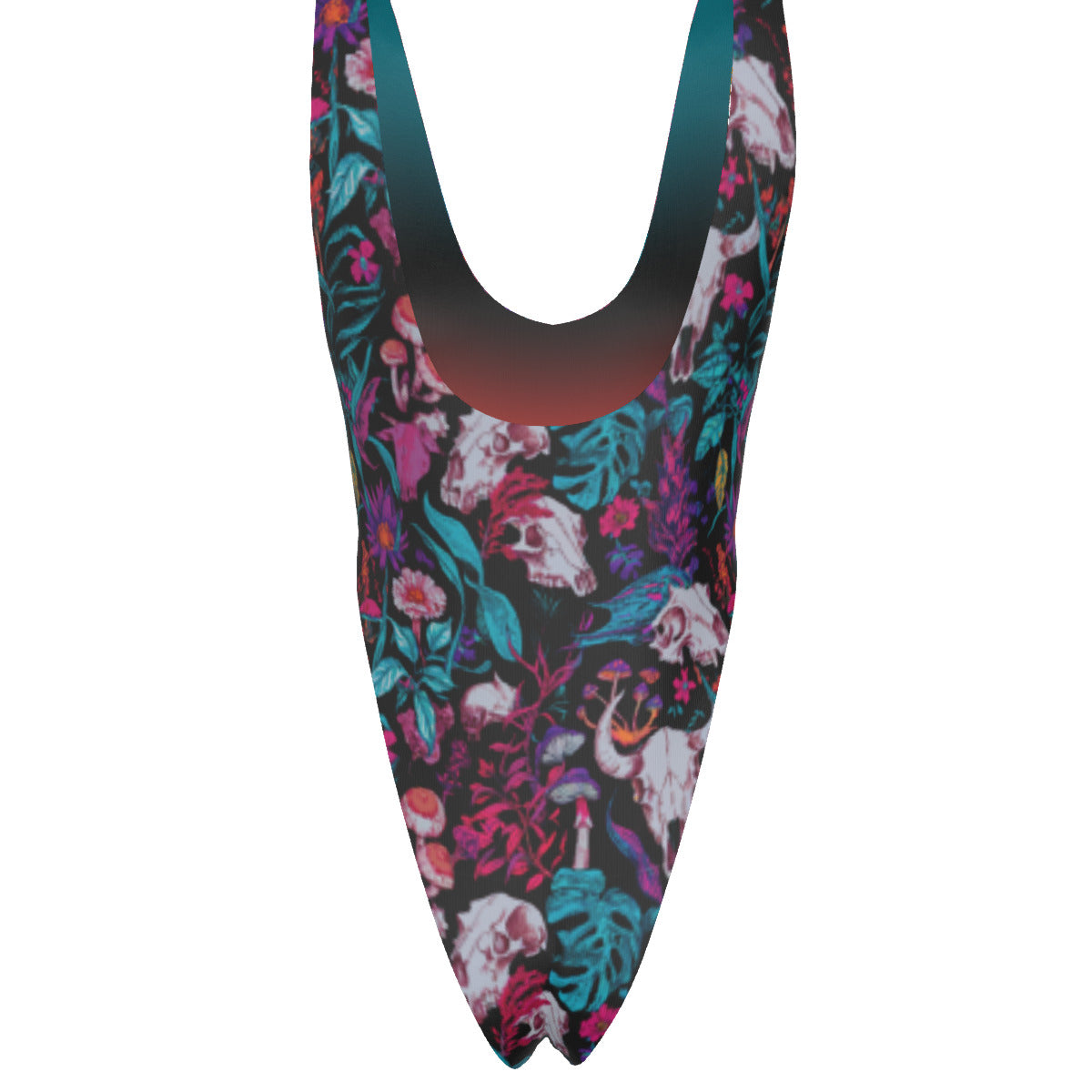 "Beautiful Decay" Women's One-piece Swimsuit | Double-sides Printed