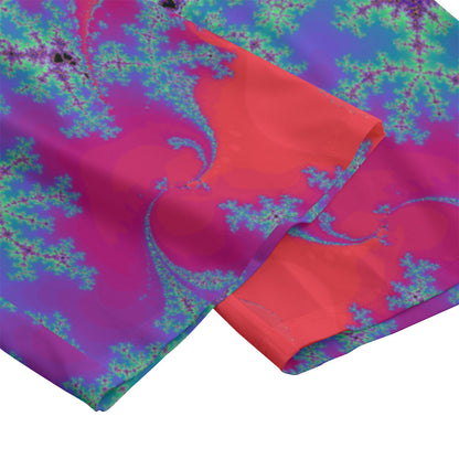 Neon Fractal Flow Pants