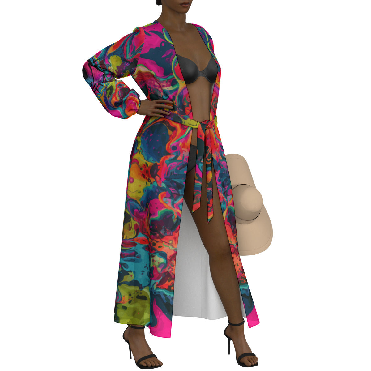 Eye See All Psychedelic Cross Robe