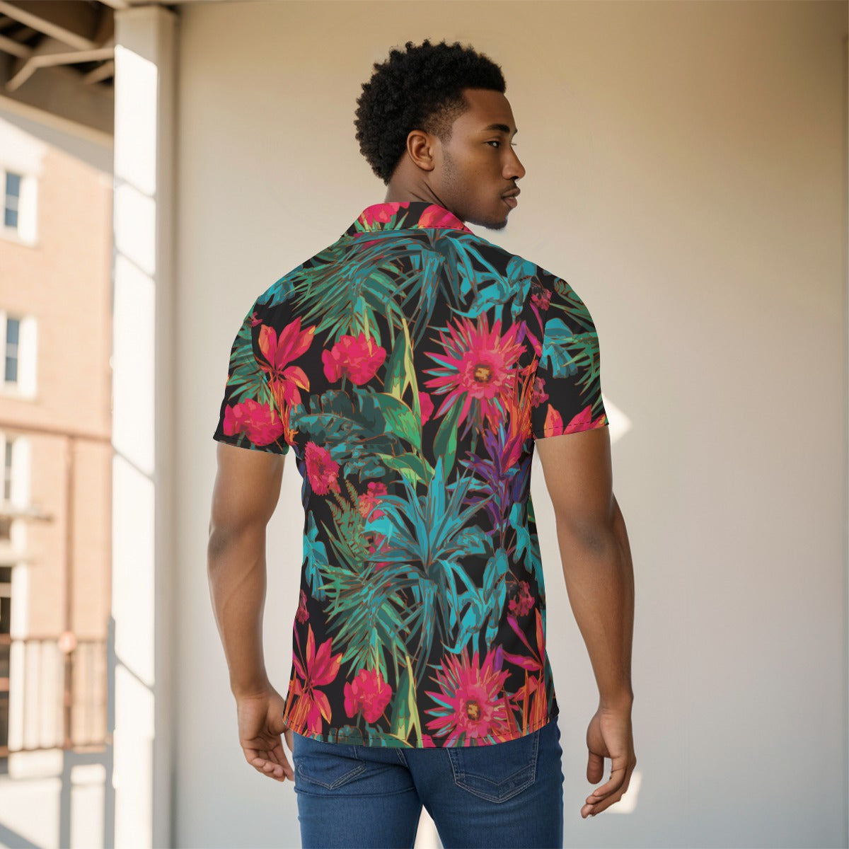 Midnight Garden Button Up