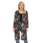 Classic Floral Long Sleeve Mesh Cardigan