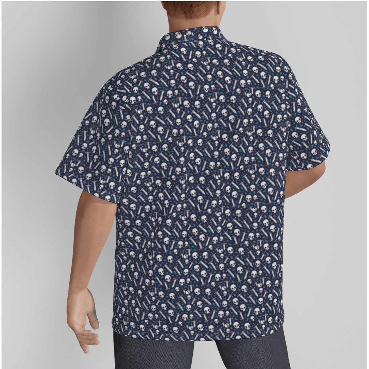 Skullz 'n Swordz Button-Up