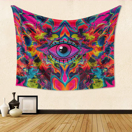 Eye See All Psychedelic Tapestry