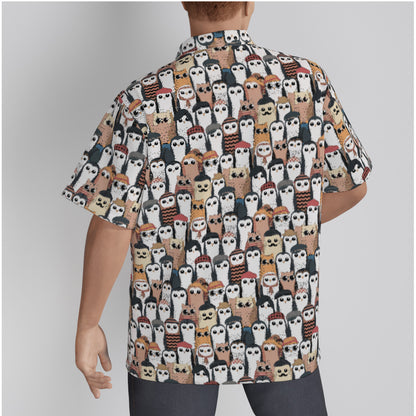Owls or Cats? Button-Up