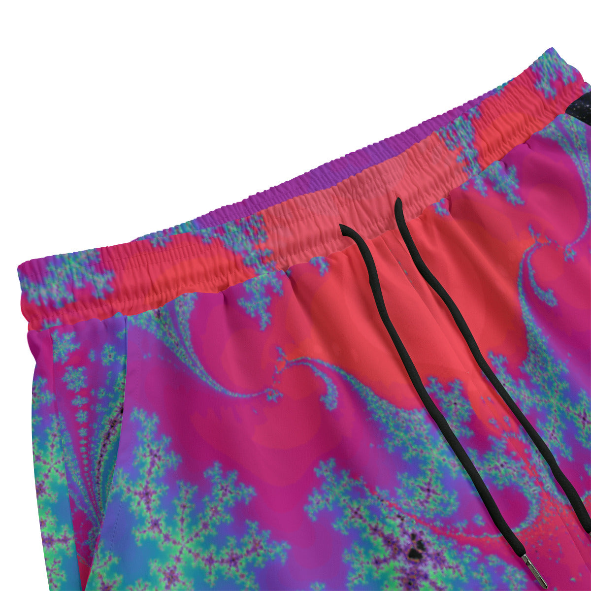 Neon Fractal Flow Pants