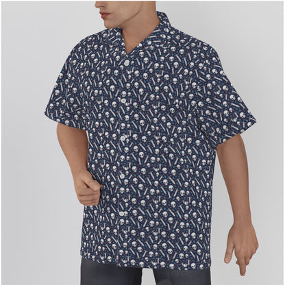Skullz 'n Swordz Button-Up