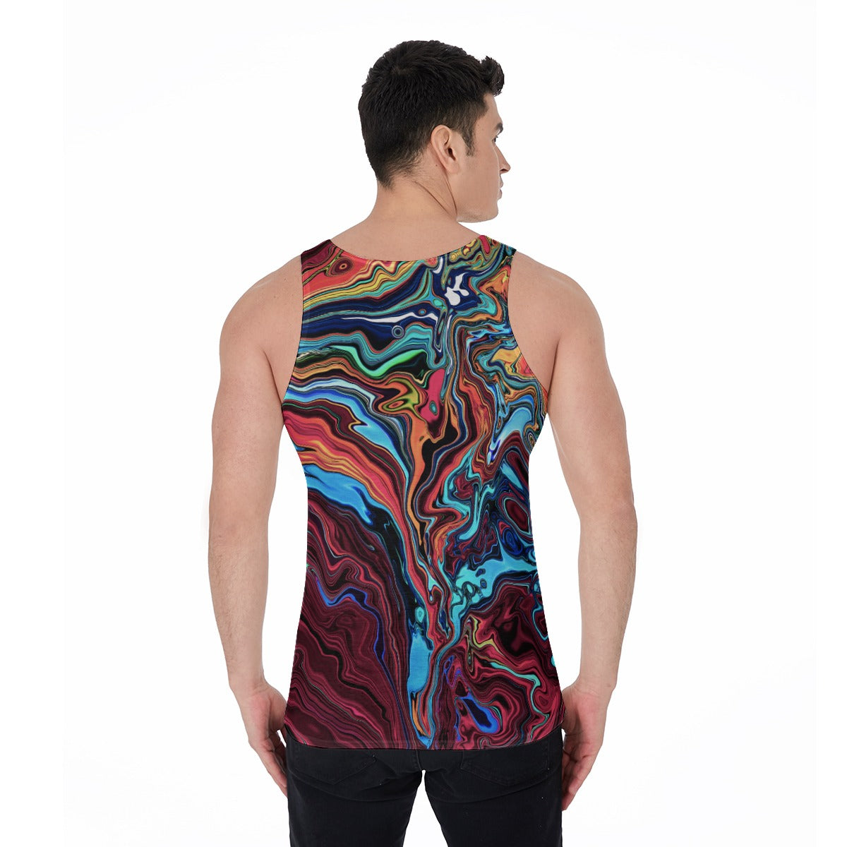 Jungle Flower Red All Over Tank