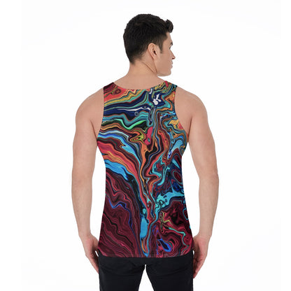 Jungle Flower Red All Over Tank