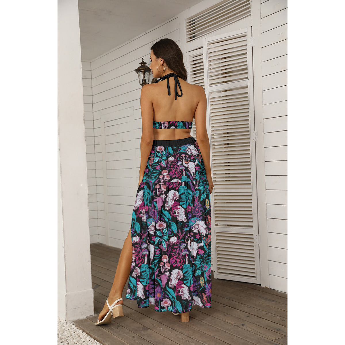 Beautiful Decay Tie Back Wrap Dress