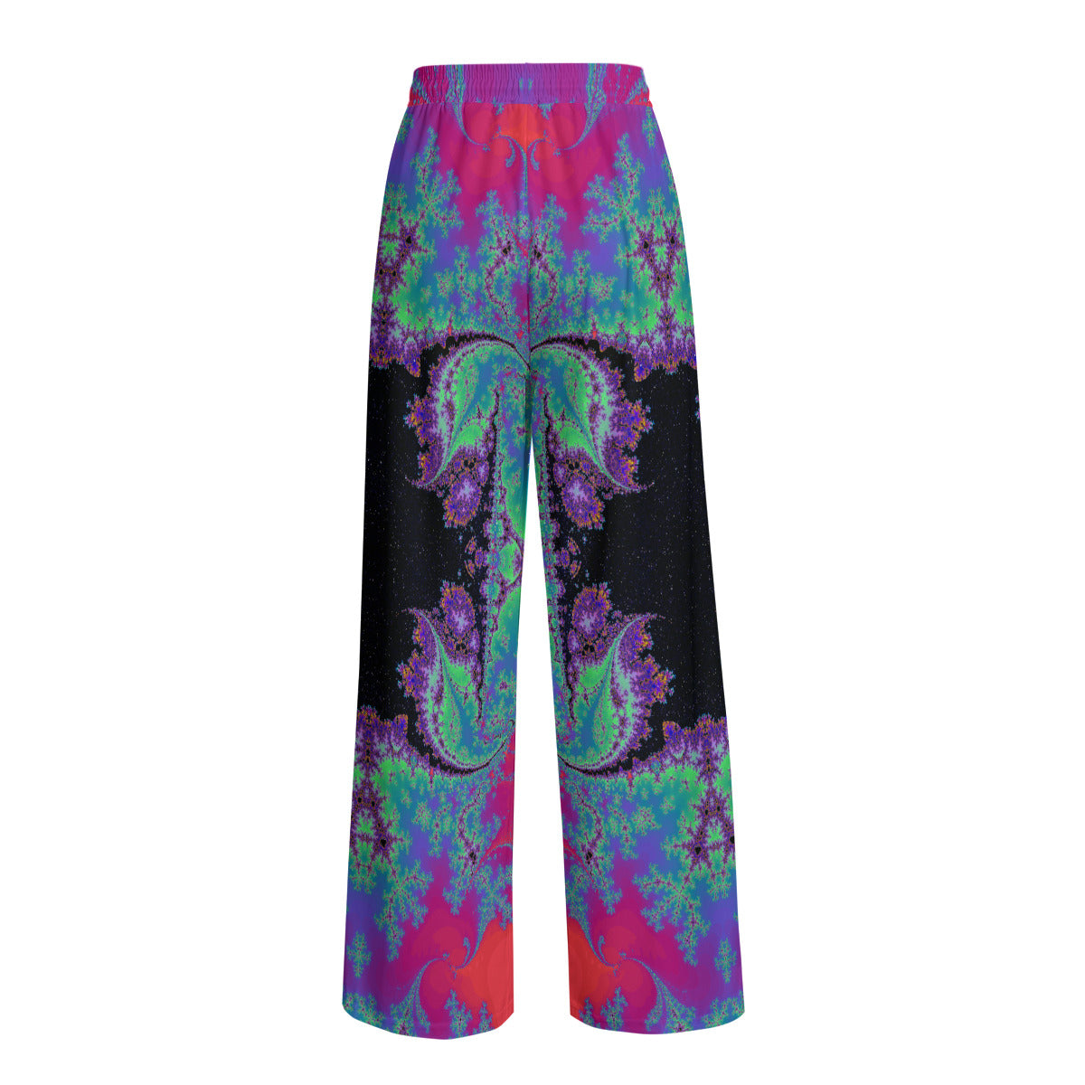 Neon Fractal Flow Pants