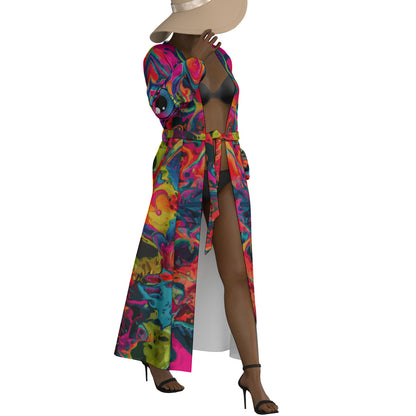 Eye See All Psychedelic Cross Robe