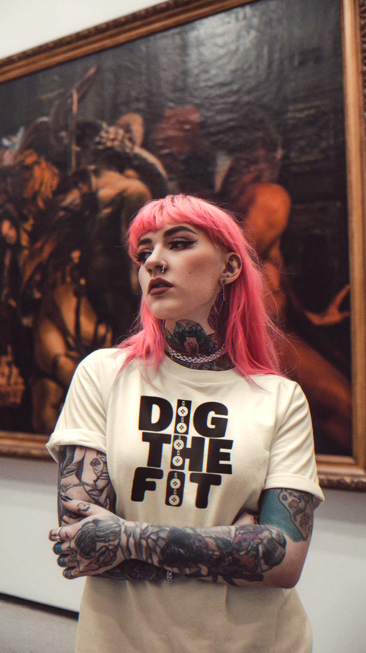 DTF Logo Tee - Off White